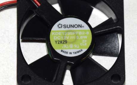 Ventilateur 12VDC SUNON - 35x35x10mm - Silencieux