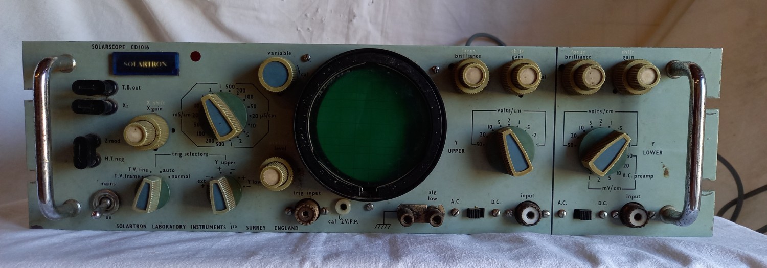 Solarscope CD 1016 England - Solartron