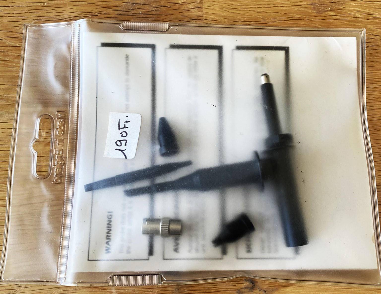 Sonde passive oscilloscope X1 X 10