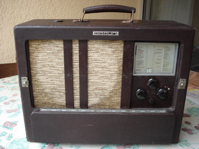 Récepteur  à lampe batterie