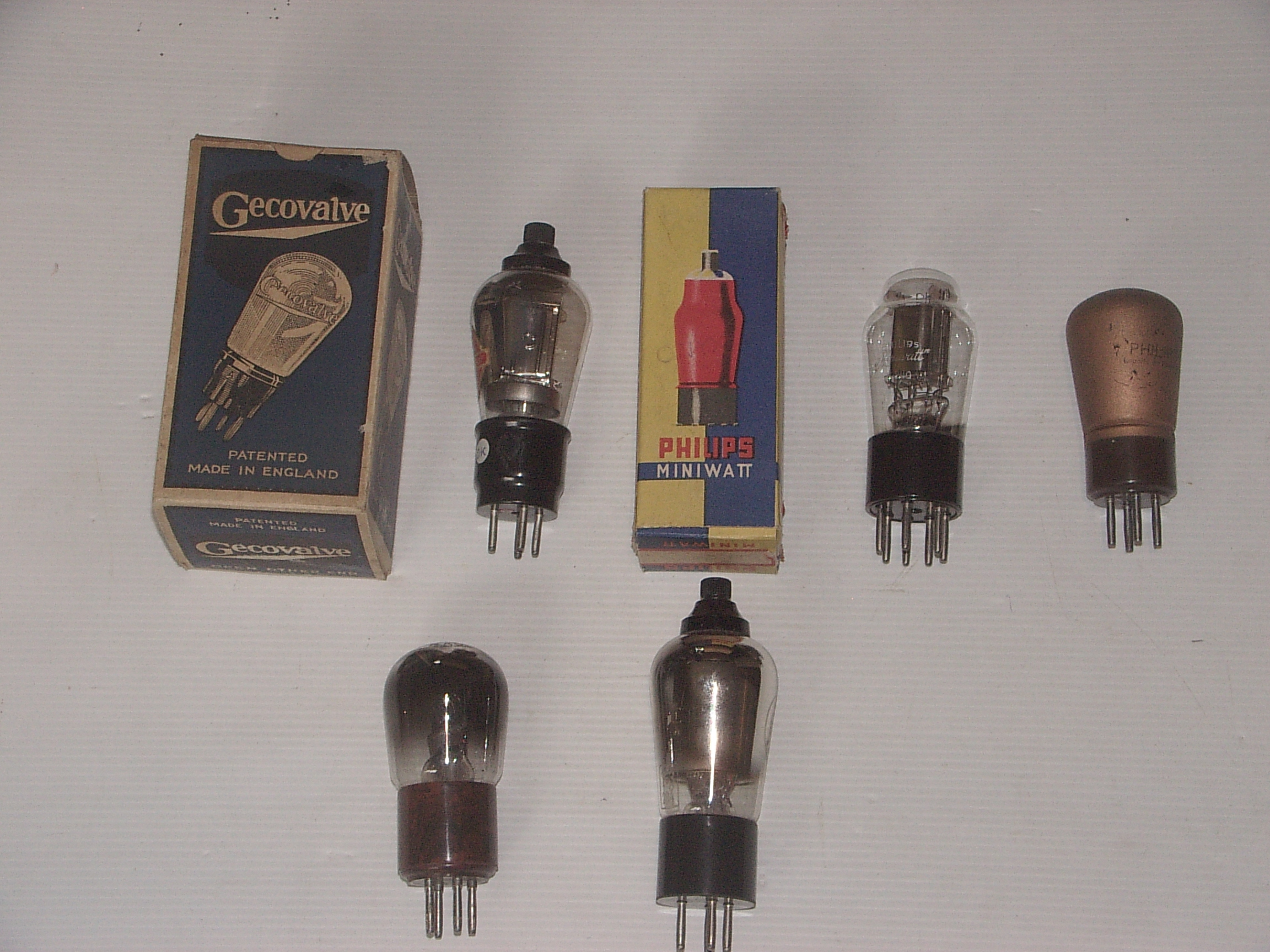 1 lot de 5 tubes B 221 à B 442