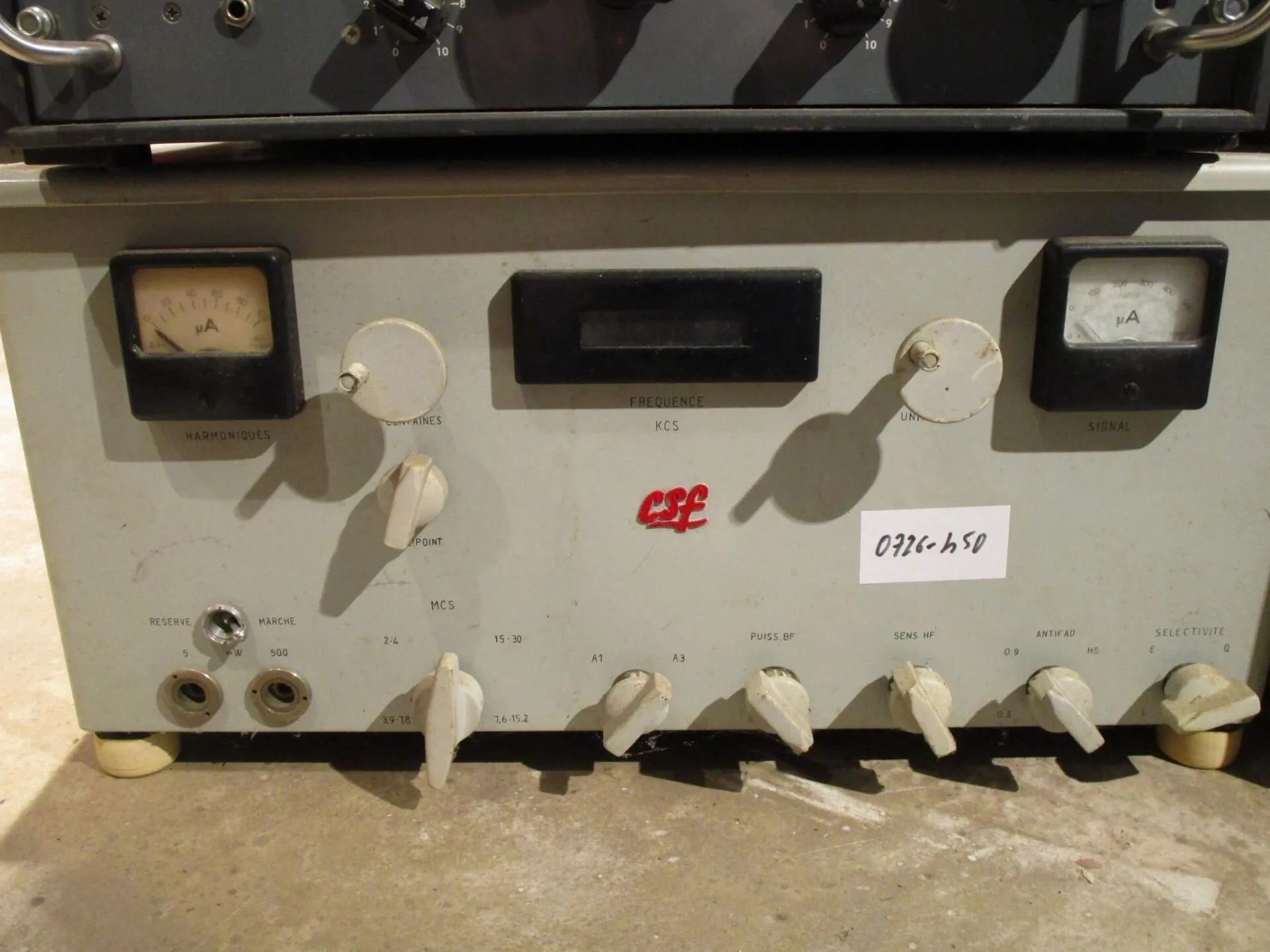 Récepteur radio CSF Stabilidyne RS550