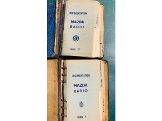 Documentation Mazda Radio Tome 1 et Tome 3