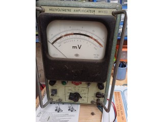 Millivoltmetre Amplificateur CRC MV153
