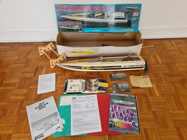 kyosho-jet-stream-800-vintage-rc-1988-avec-moteur-manuels-boite-offshore-383-bateau-de-course-kit-2270-big-10