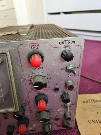 oscilloscope-vintage-unitron-paris-type-9dp-uniscope-appareil-de-mesure-electronique-avec-notice-big-7