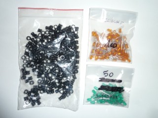 Lot de 150 diodes LED vintage